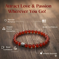 Carnelian Love Energy Bracelet